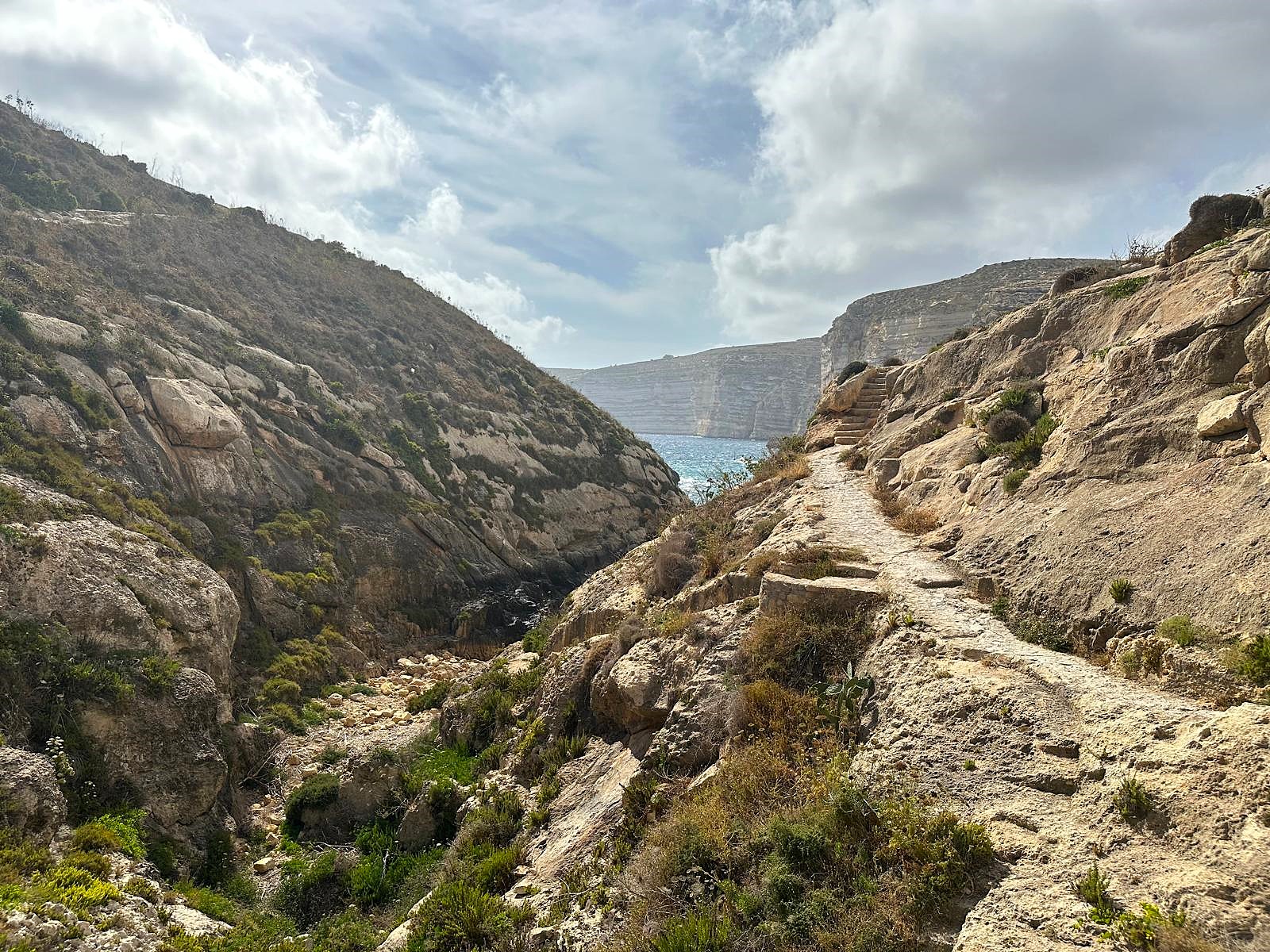 Path to Xlendi Tower